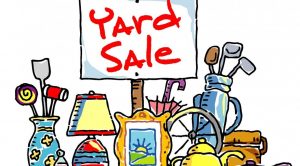 Gahagan Yard Sale May 18 2019